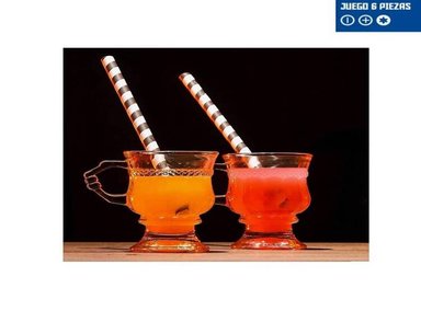 JUEGO DE 6 TAZAS DE TE VINTAGE 200 ML SET X6