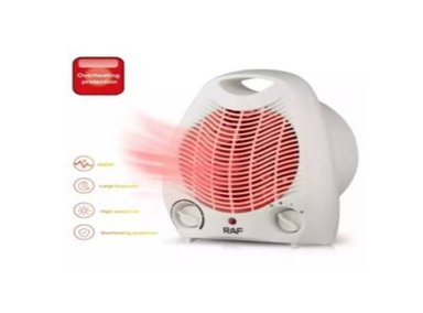 ESTUFA 2000W CON TERMOSTATO CALEFACTOR VENTILADOR AIRE CALIENTE FRÍO