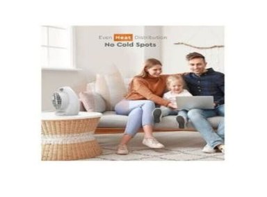 ESTUFA 2000W CON TERMOSTATO CALEFACTOR VENTILADOR AIRE CALIENTE FRÍO - 3