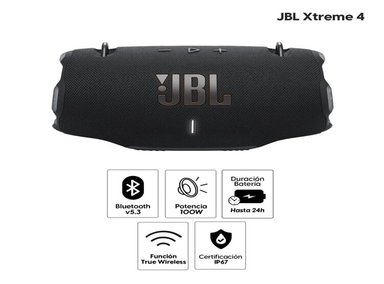 PARLANTE BLUETOOTH JBL XTREME 4 NEGRO - 2