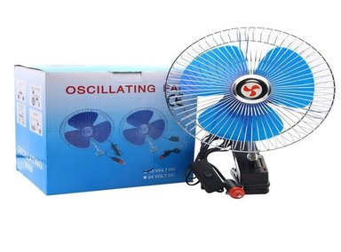 VENTILADOR CLIP PEQUEÑO PORTÁTIL PARA AUTO 12V