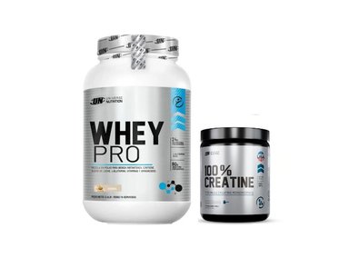 PROTEÍNA WHEY PRO 1.1 KG COOKIES + CREATINA UNIVERSAL NUTRITION