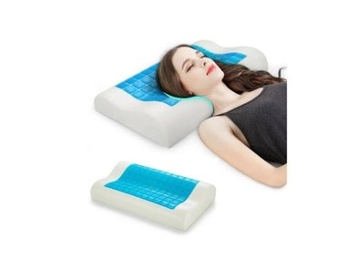 ALMOHADA VISCOELÁSTICA  ORTOPÉDICA CON GEL SIN FUNDA