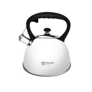 TETERA FACUSA ACERO INOXIDABLE 3 LITROS SILBANTE ALTA CALIDAD 2025