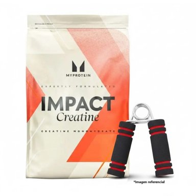 IMPACT CREATINA MONOHIDRATADA MYPROTEIN 250GR + HAND GRIP