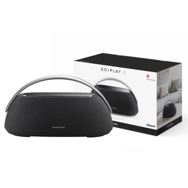 PARLANTE HARMAN KARDON GO + PLAY 3 160W CON PANEL TÁCTIL - NEGRO