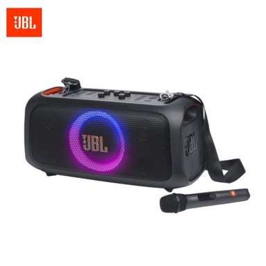 PARLANTE PORTÁTIL BLUETOOTH JBL PARTYBOX ON-THE-GO ESSENTIAL CON MICRÓFONO - NEGRO