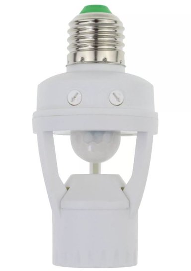 SOCKET SENSOR MOVIMIENTO FLY SENSORFSTD BLANCO LUZ LED