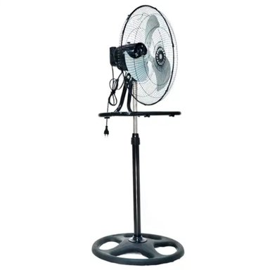 VENTILADOR DE PIE PARED MESA PISO DCAM FAN-DC/3-1 60 WATTS SEMI-INDUSTRIAL 3 EN 1 ASPAS METAL - 2