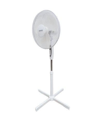 VENTILADOR FAN-AI/WH 45 WATTS PEDESTAL 16" 3 VELOCIDADES BLANCO