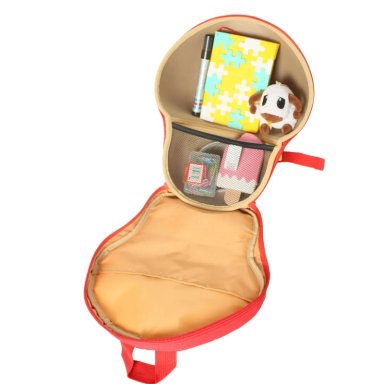 MOCHILA INFANTIL PARA NIÑOS EN FORMA DE HONGO SUPERCUTE - 3