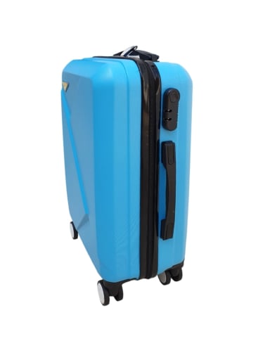 MALETA DE VIAJE CARRY-ON DE MANO CABINERA CELESTE - 2