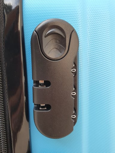 MALETA DE VIAJE CARRY-ON DE MANO CABINERA CELESTE - 5