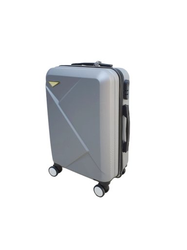 MALETA DE VIAJE CARRY-ON DE MANO CABINERA PLATEADO