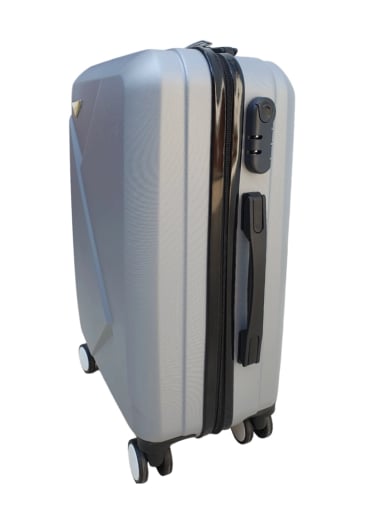MALETA DE VIAJE CARRY-ON DE MANO CABINERA PLATEADO - 2