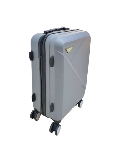 MALETA DE VIAJE CARRY-ON DE MANO CABINERA PLATEADO - 3