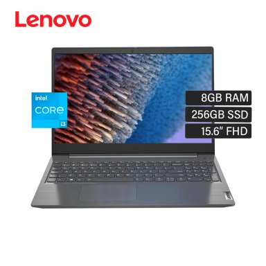 LAPTOP LENOVO V15 GEN 3 IAP INTEL CORE I3 12VA GEN 8GB RAM 256GB SSD 15.6" FHD