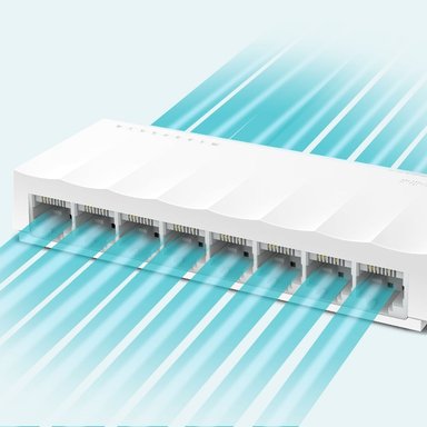 SWITCH TP-LINK LS1008 8 PUERTOS 10/100 MBPS - 2