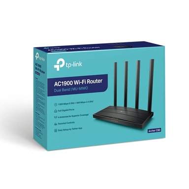 ROUTER TP-LINK ARCHER C80 AC1900 DOBLE BANDA - 1