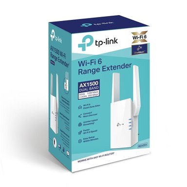 REPETIDOR TP-LINK RE505X AX1500 WIFI 6 DOBLE BANDA - 1