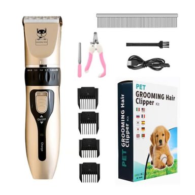CORTADORA PELO MASCOTA KIT INALAMBRICO SILENCIOSA