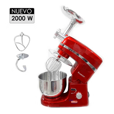 BATIDORA DE PEDESTAL FINEZZA FZ-6820B ORBITAL CON MOLEDOR 2000W