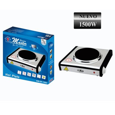 COCINA ELÉCTRICA ELECTROMASTER 1 HORNILLA 1500W