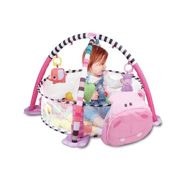 GIMNASIO IDEAL CIRCULAR CON PELOTAS HIPOPÓTAMO