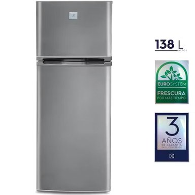 REFRIGERADORA ELECTROLUX TOP MOUNT FROST 138 LTS ERT18G2HNI