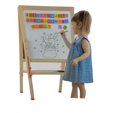 PIZARRA AJUSTABLE MAGNÉTICO MULTICOLOR HX-432 - 1