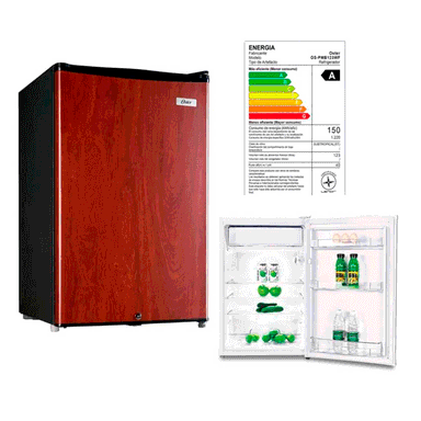 FRIGOBAR OSTER OS-PMB123WF 123 LITROS MADERA