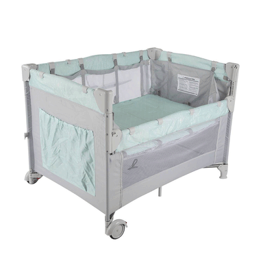 CUNA CORRAL ALWAYS TOGETHER MENTA + COLCHON INFANTI - 3