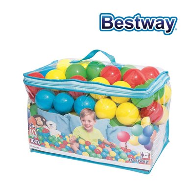 PACK DE 100 PELOTAS BESTWAY MULTICOLORES