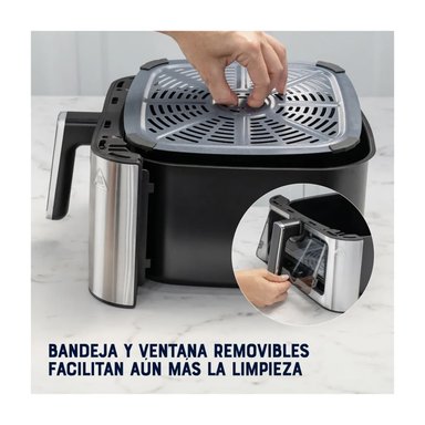 FREIDORA DE AIRE DIGITAL OSTER DIAMONDFORCE 7.5L CKSTAF75WDSSDF - 5