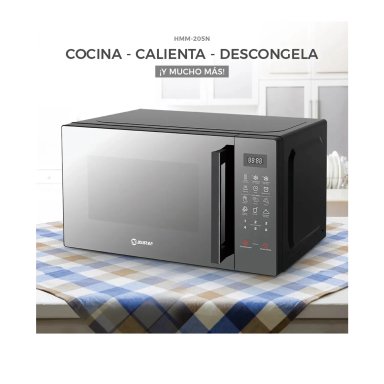 HORNO MICROONDAS MIRAY HMM-205N 20 LITROS - 2
