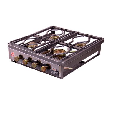 COCINA SEMI INDUSTRIAL FADIC 4 HORNILLAS N°3 FSI04-02 - 2