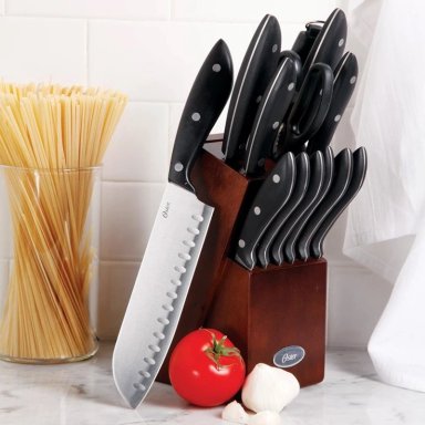 SET DE CUCHILLOS OSTER HUXFORD ACERO 14P BLOCK - 3