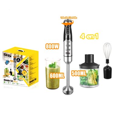 BATIDORA DE INMERSION KM1152 DSP 4 EN 1 800W