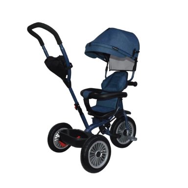 TRICICLO BABY KITS 360° MUSICAL CON LUCES 1326 NEGRO - 4