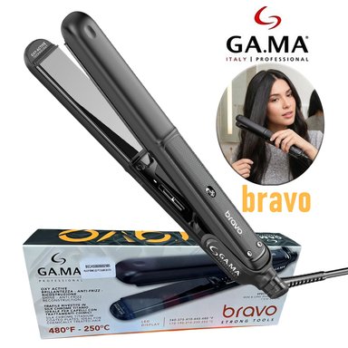 PLANCHA ALISADOR GP BRAVO LED PTC BLACK SILK 220 BECHS0000002905 - 1