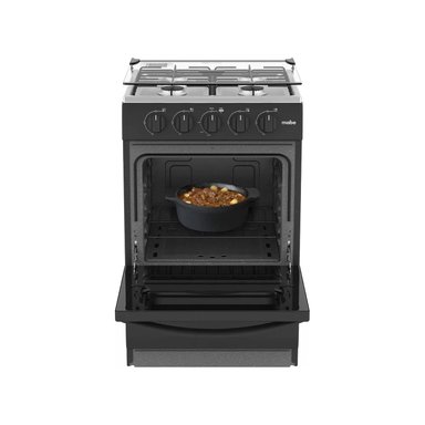 COCINA MABE DE PISO A GAS NEGRO EMP2000AN0 + CAMPANA CMU6020PB0 60 CM - 3