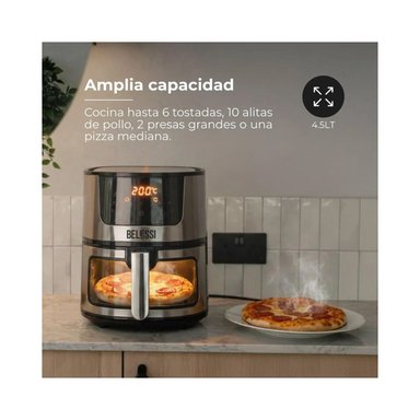 FREIDORA DE AIRE BELESSI 4.5LT 2400W BLSE003 - 8