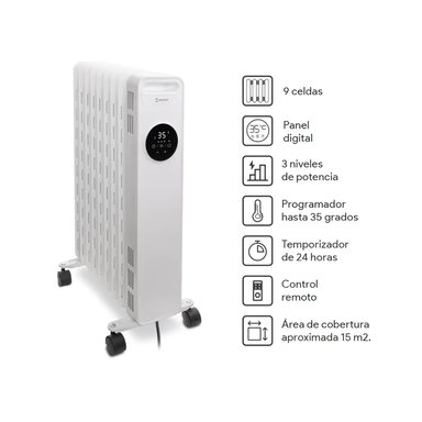 ESTUFA TERMO RADIADOR TRM-905D 9 CELDAS - 2