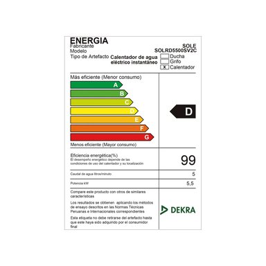 RAPIDUCHA START TEMP-PRO SOLE 5500W - 6
