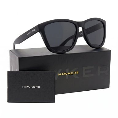 LENTES DE SOL POLARIZADO HAWKERS ONE HONE22BBTP NEGRO MATE BLACK TALLA 54MM - NEZMUN.PE - 1