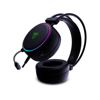 AUDÍFONOS GAMER T-DAGGER OVER-EAR T-RGH304 SONA NEGRO - 2