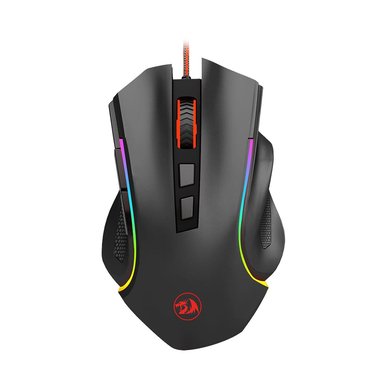 MOUSE GAMER REDRAGON M607-RGB NEGRO GRIFFIN BLACK 7200 DPI - 1