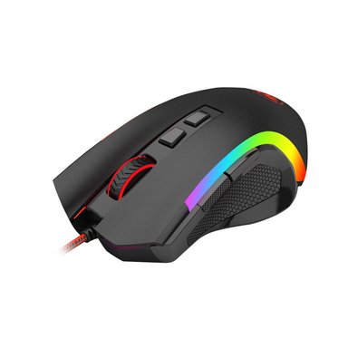 MOUSE GAMER REDRAGON M607-RGB NEGRO GRIFFIN BLACK 7200 DPI - 2