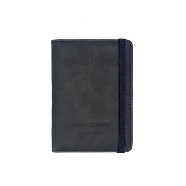PORTA PASAPORTE VINTAGE NEGRO COOL BAGS - 2