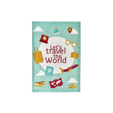 PORTA PASAPORTE COOL BAGS TURQUESA TRAVEL
